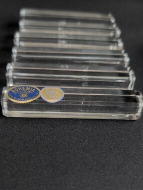 Bohemia Crystal Cutlery/Knife Rest A Set Of 6- Made In Czech Republic